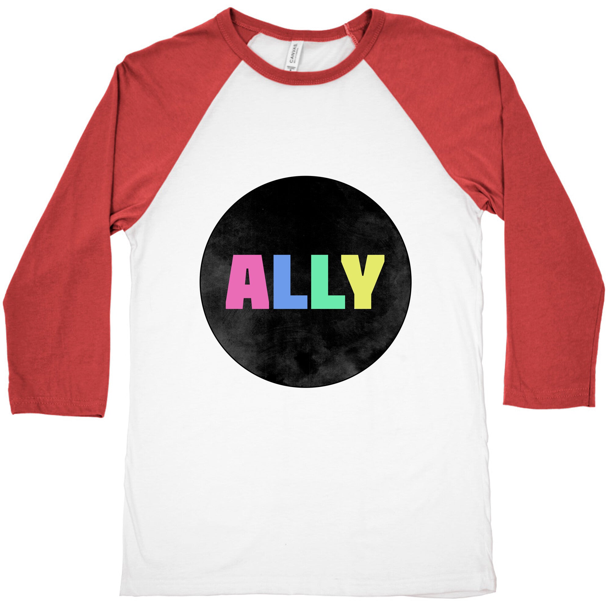 Proud Ally Baseball Tee